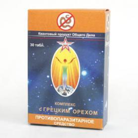 КОМПЛЕКС С ГРЕЦКИМ ОРЕХОМ, 30 тб